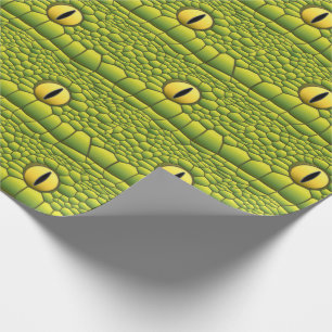 Schlange Lover Reptile Augen und Hautmuster Geschenkpapier