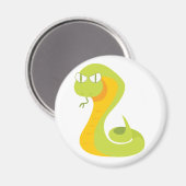 Schlange Magnet (Vorderseite/Rückseite)