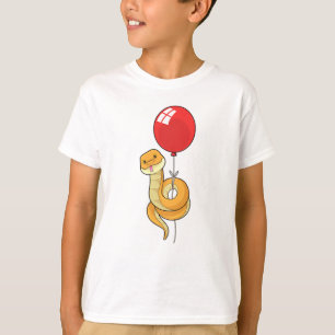 Schlange mit Ballon T-Shirt
