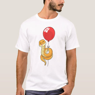 Schlange mit Ballon T-Shirt