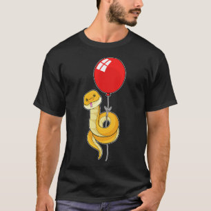 Schlange mit Ballon T-Shirt