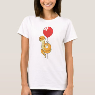 Schlange mit Ballon T-Shirt