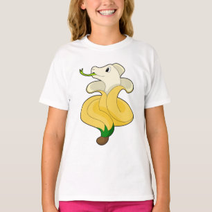 Schlange mit Banana T-Shirt