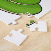 Schlange mit Bow-Krawatte Puzzle (Seite)