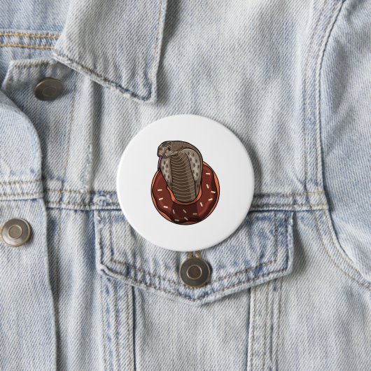 Schlange mit Donut Button (Beispiel)