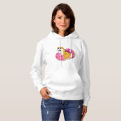 Schlange mit Ei Hoodie (Vorne ganz)