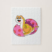 Schlange mit Ei Puzzle (Vertikal)