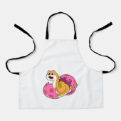 Schlange mit Ei Schürze (Vorderseite)