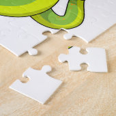 Schlange mit Hühnchen Puzzle (Seite)