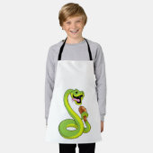 Schlange mit Hühnchen Schürze (Getragen)