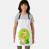 Schlange mit Lemonsglas Schürze (Insitu)