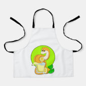 Schlange mit Lemonsglas Schürze (Vorderseite)