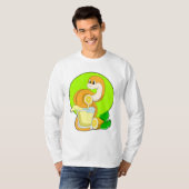 Schlange mit Lemonsglas T-Shirt (Vorne ganz)