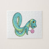 Schlange mit Lollipop Puzzle (Horizontal)