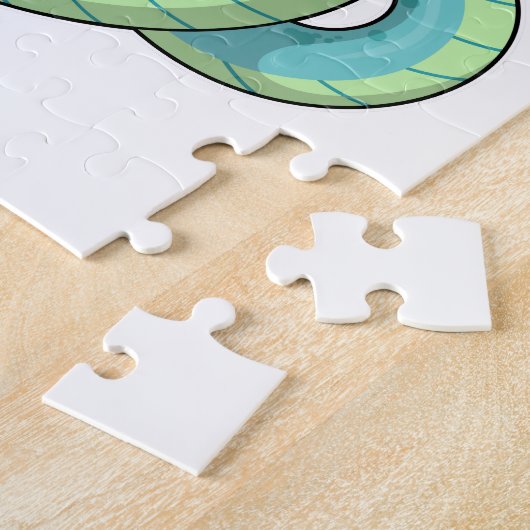 Schlange mit Lollipop Puzzle (Seite)