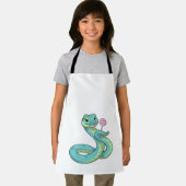 Schlange mit Lollipop Schürze (Insitu)