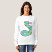 Schlange mit Lollipop Sweatshirt (Vorne ganz)