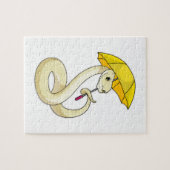 Schlange mit Regenschirm Puzzle (Horizontal)