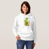 Schlange mit Saft Hoodie (Vorne ganz)