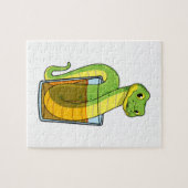 Schlange mit Saft Puzzle (Horizontal)