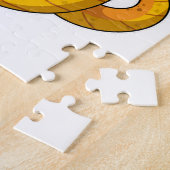 Schlange mit Tasse Kaffee Puzzle (Seite)