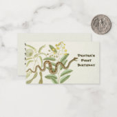 Schlange Mitteilungskarte (Vorderseite/Rückseite Beispiel)