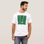 Schlange, Nachbarschaft Bar T-Shirt (Vorne ganz)