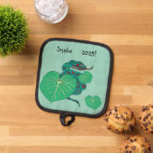 Schlange Neues Jahr 2025! Topflappen (Oben Unten)