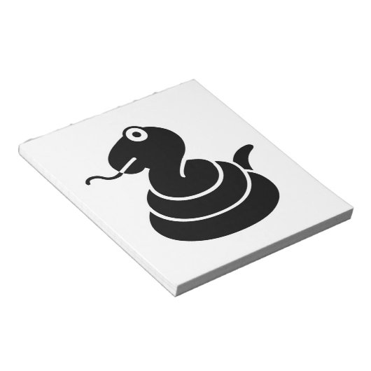 Schlange Notizblock (angewinkelt)