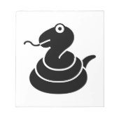 Schlange Notizblock (Vorderseite)