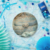 Schlange Pappteller (Party)