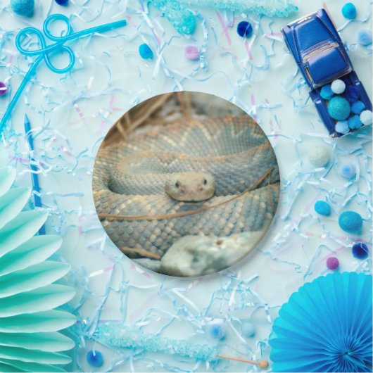 Schlange Pappteller (Party)