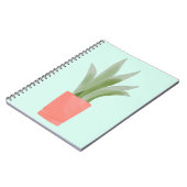 Schlange Pflanze - Blühen, wo Sie gepflanzt sind Notizblock (Linke Seite)