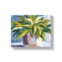 Schlange Pflanze | Gemälde aus gepolsterter Pflanz