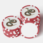 Schlange Pokerchips (Stapel)