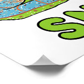 Schlange Poster (Ecke)