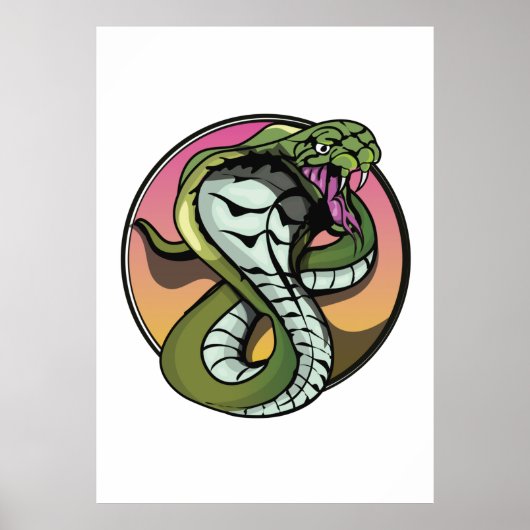 Schlange Poster (Vorne)