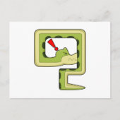 Schlange Postkarte (Vorderseite)