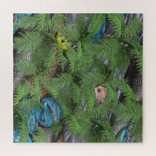 Schlange Puzzle (Horizontal)