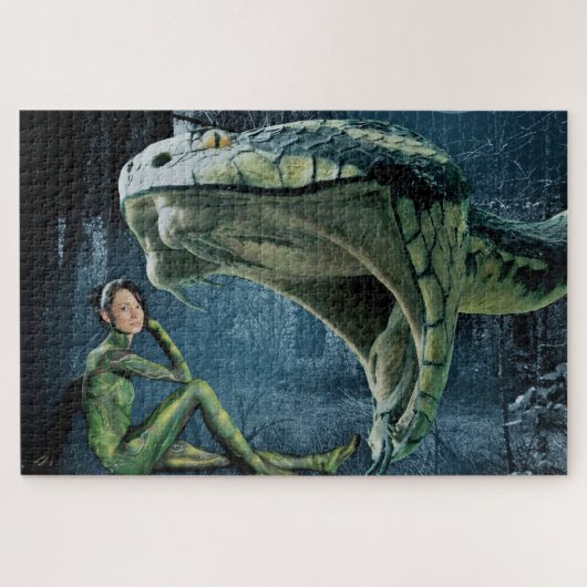 Schlange Puzzle (Horizontal)