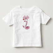 Schlange Rabbit Herz Kleinkind T-shirt (Vorderseite)