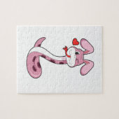 Schlange Rabbit Herz Puzzle (Horizontal)