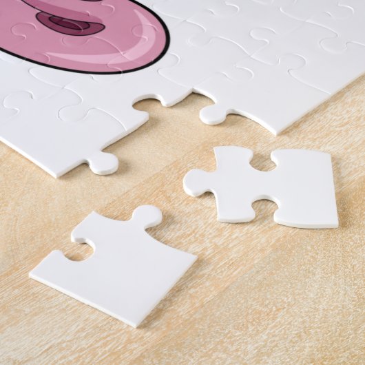 Schlange Rabbit Herz Puzzle (Seite)