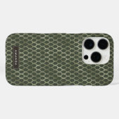 Schlange Reptile Wildtierhautmuster Case-Mate iPhone Hülle (Rückseite (Horizontal))