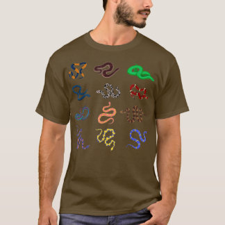Schlange Reptiles Snake T-Shirt