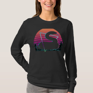 Schlange Retro T-Shirt