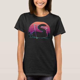 Schlange Retro T-Shirt