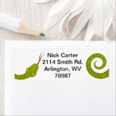 Schlange Rücksendeadressen-Aufkleber (Insitu)