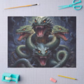 Schlange Schlange Schlange Dragon Monster Fantasy Seidenpapier (Basteln)