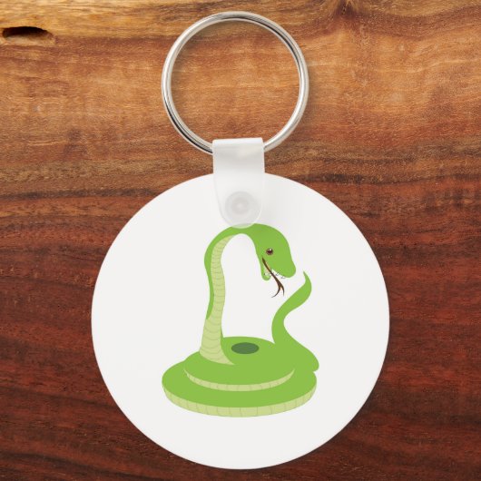 Schlange Schlüsselanhänger (Rückseite)